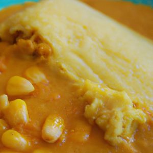 Tamal en Cazuela